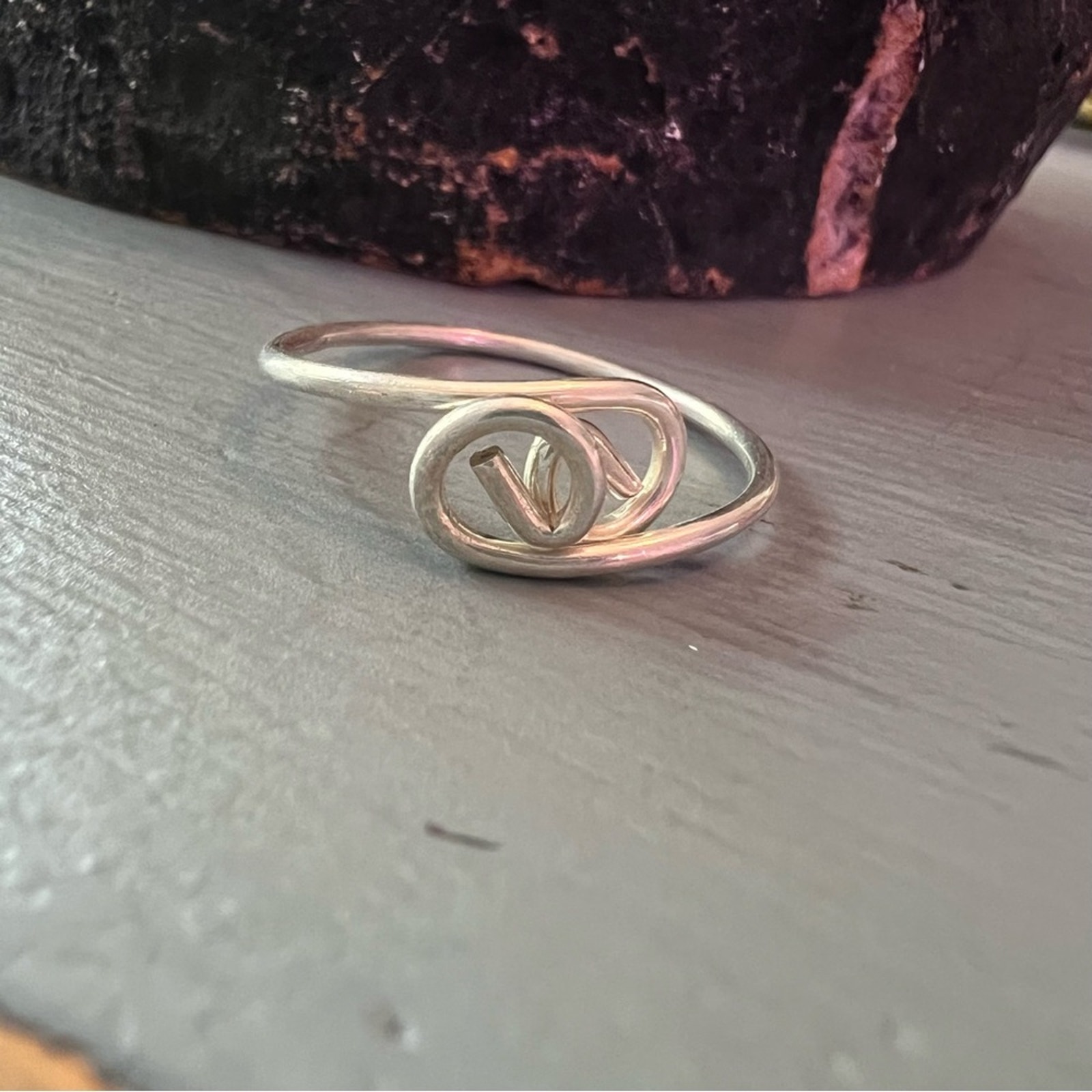 925 Sterling Silver Ring Size 6.5